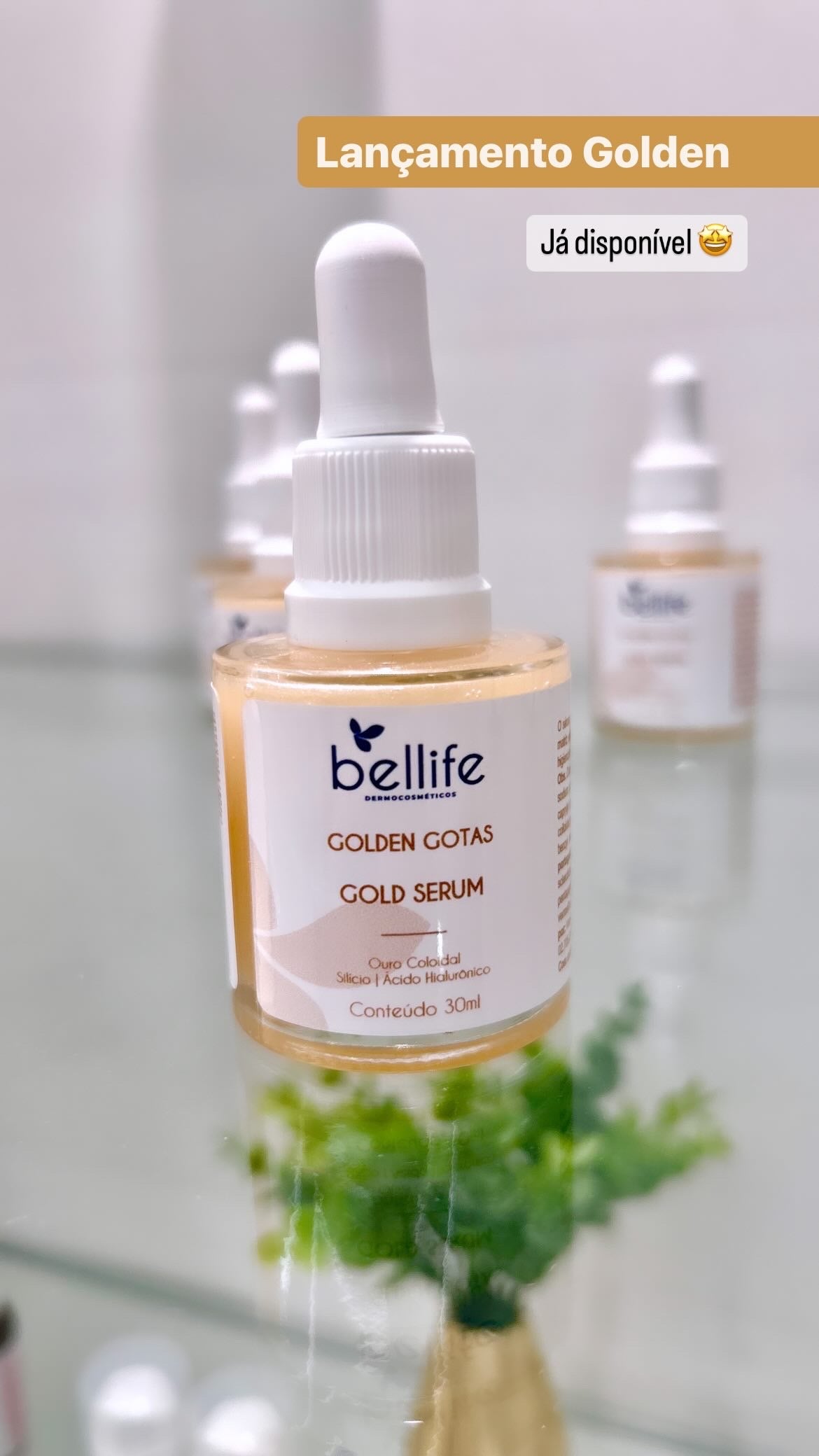 Golden Gotas - Sérum Gotas de Ouro - Rejuvenescedor