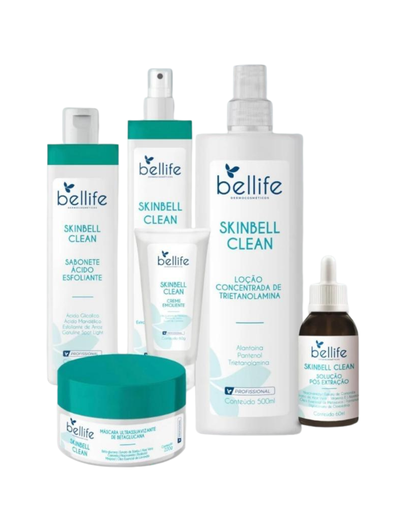 Kit Limpeza de Pele Profissional | Skinbell Clean